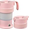 Waterkoker Roze - Opvouwbare Waterkoker - 0,38L - 300W