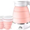 Waterkoker Roze - Opvouwbare Waterkoker - 0,6L - 850W