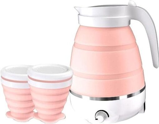 Waterkoker Roze - Opvouwbare Waterkoker - 0,6L - 850W